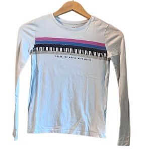 🌴 GAP Kids Long Sleeve Tee - Size L (10/12)